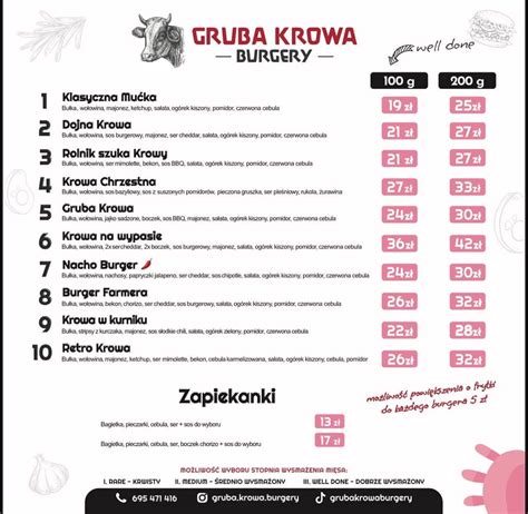 gruba kaśka menu|Bistro & Cafe Gruba Kaśka 